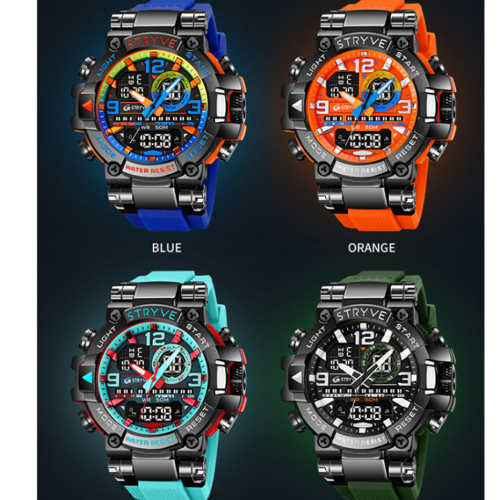 STRYVE%20Sports%20Electronic%20Luminous%20Colorful%20Waterproof%20Multifunctional%20Student%20Men's%20Fashion%20Watch%20LY212%20-%20Image%205