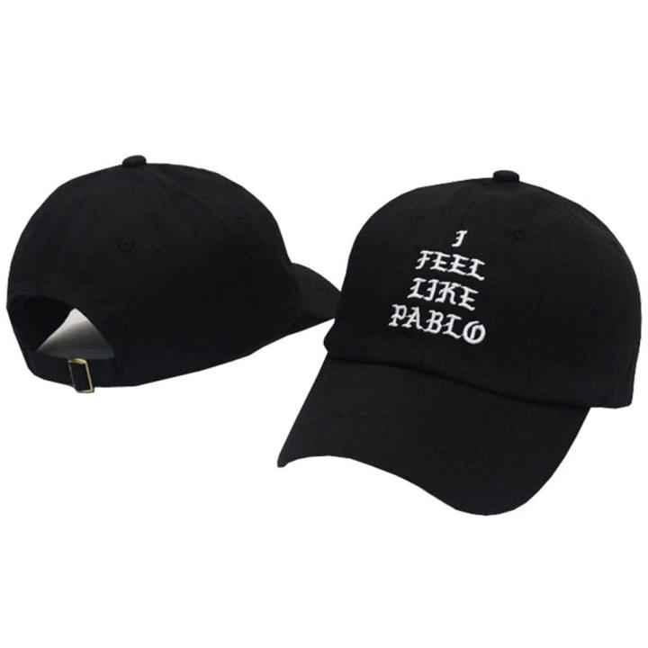 Kanye West Brand I feel like pablo Fashion Golf Swag Cap Pray Palace Dad Hat Sun Cotton Women and Men Baseball Cap Snapback