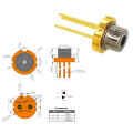 High Quality High Power Laser Diode Red Laser Head Burning Infrared Diode Module Hudduo. 
