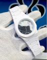 Arabic Aura Watch Black for Men Stylish Luxury Wrist Watch Arabic Dial Quartz Movement Unisex Fashion Watch with Arabic Numerals Fiber Chain Butterfly Clasp Premium Gift Watch with Box. 
