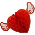 FLYING HEART HONEYCOMB RED HEART HONEYCOMB ( 20 CM ). 