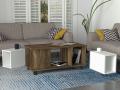 Coffee Table Smart living Room Center Table with 2 serving table 2 in 1 feature Coffee Table Center Table Living Room Table. 