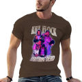 New Kay flock rapper purple booties design T-shirt quick-drying T-shirt graphic tees men workout shirt. 