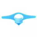 Multi-function Plastic Thumb Book Page Holder and Bookmark - Blue. 