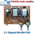 TEA2025 2.1 Channel 6W+6W+10W Audio Amplifier Board. 