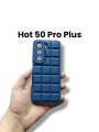 Infinix Hot 50 Pro Plus Soft Puffer Down Jacket Phone Case with Camera Protection, Shock Absorbent TPU, Stylish Box Design, Slim and Lightweight, Wireless Charging Compatible. 