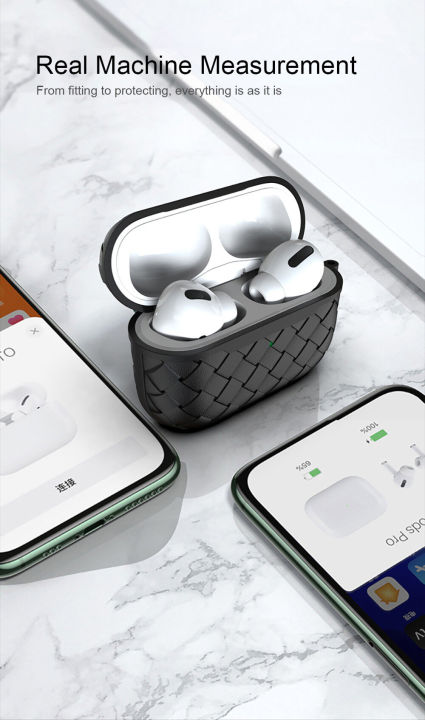 Weave%20Pattern%20Silicone%20Case%20/%20Cover%20%E2%80%93%20360%C2%B0%20Protection%20for%20Pro%202%20Wireless%20Earbuds%20-%20Image%206