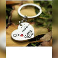 I LOVE YOU Letter Key chain. 