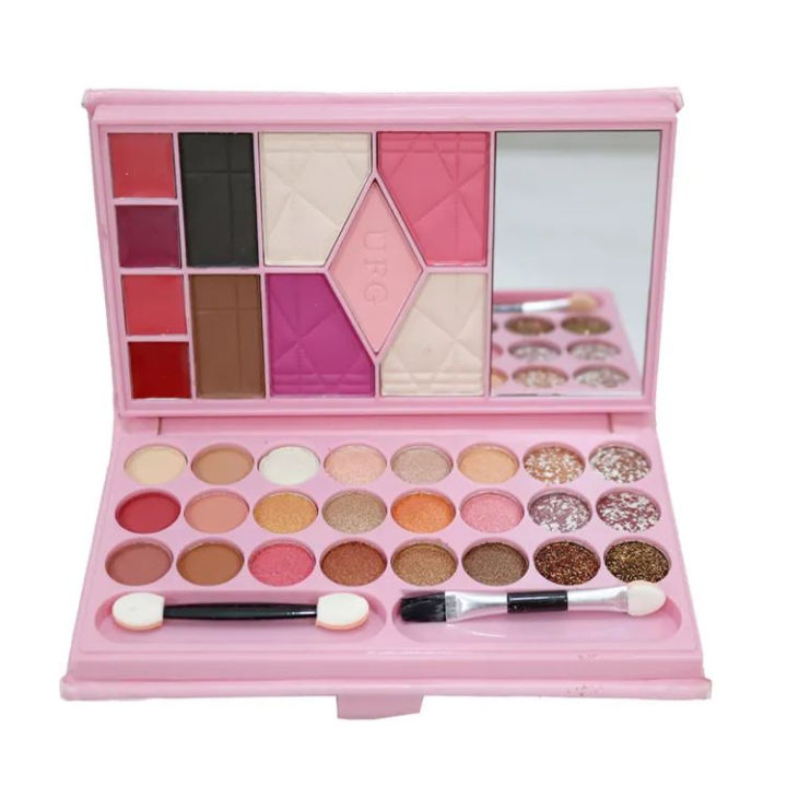 Ultra%20Beauty%20UB%20Face%20Glowing%20Kit%20With%2035%20Colors%20Eye%20Shadow%20Wallet%20Makeup%20Kit%20All%20In%20One%20Kit%20Best%20Quality%20Original%20All%20In%20One%20Makeup%20Palette%208%20in%201%20Master%20Pallet%20-%20Image%204