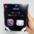 The New Ace - 20 30 Bluetooth Headset Suit Becoming A Pair Of Smart Watch Strap Watch10 Ultra3. 
