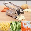 Stainless Steel Potato French Fries Cutter Maker Machine for Kitchen Potato Chips Slicer - chips cutter machine - fries cutter machine - potato chips machine - finger chips machine -  finger fries chips maker machine. 