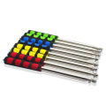 1.2/1.4/1.6/2m Tour Guide Sponge Handle Telescopic Stainless Steel Flag Pole. 