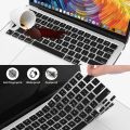 Keyboard Protector Compatible with 2023-2021 M3/M2/M1 Pro/Max MacBook Pro 14" 16" (A2918 A2992 A2779 A2442 A2991 A2780 A2485), M2 MacBook Air 13.6" 15" (A2681 A2941) TPU Skin Cover, Clear. 