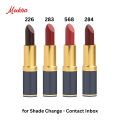 FREE Medora Lipstick - Pack of 4 Original Lipsticks by Medora in Vibrant & Classy Shades. 