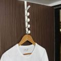 5 Level Over Door Hook for Hanging Coat Hangers, Hats, Purses, Backpacks, Purses, Jackets and Other Items. (1 Piece). 