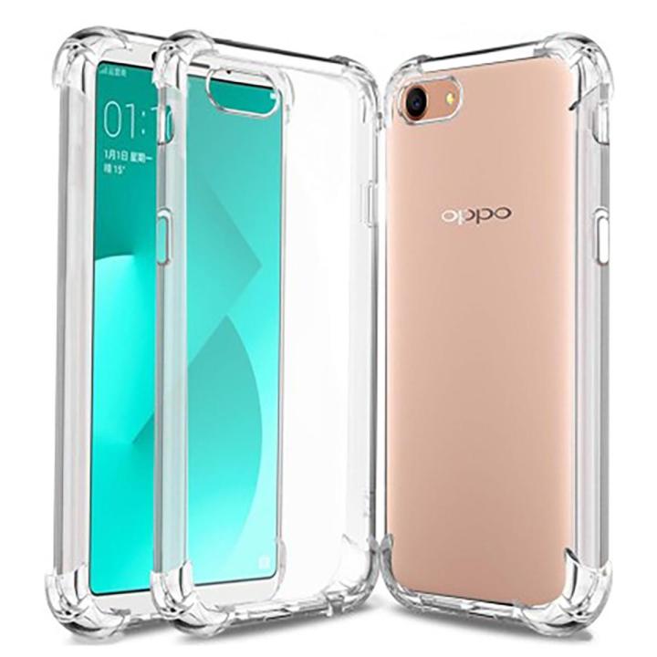 Oppo  A83 Back Cover Transparent Extra Bumper Anti Shock Soft Crystal Clear Case For Oppo A83
