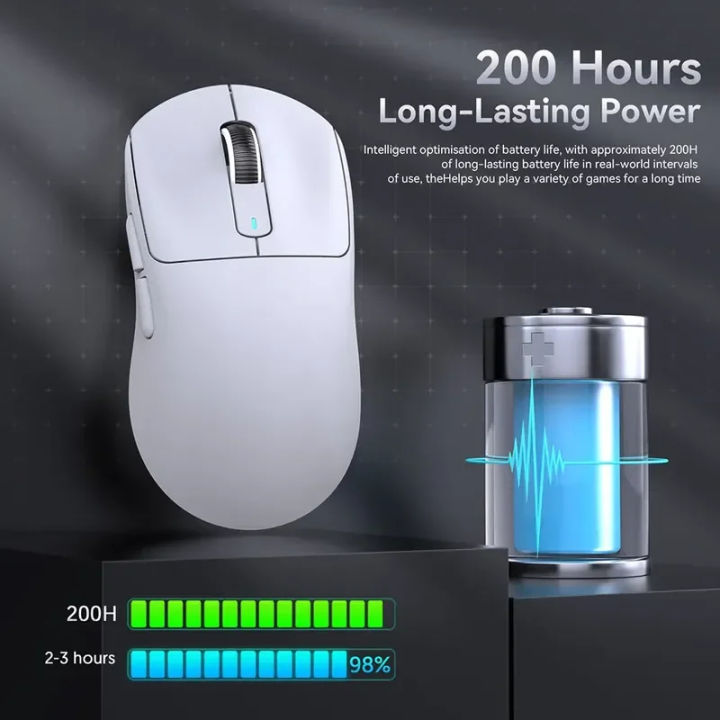 Attack%20Shark%20X3%20Lightweight%20Wireless%20Gaming%20Mouse%20with%203%20Mode%202.4G%20USB-C%20Wired%20Bluetooth%2026K%20DPI%20PAW3395%20Optical%20Sensor%20for%20PC/Laptop/Win/Mac%20-%20Image%205