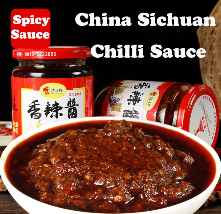 China Sichuan Spicy and Hot Chilli Sauce -350g Pepper Flavor Chilli Paste