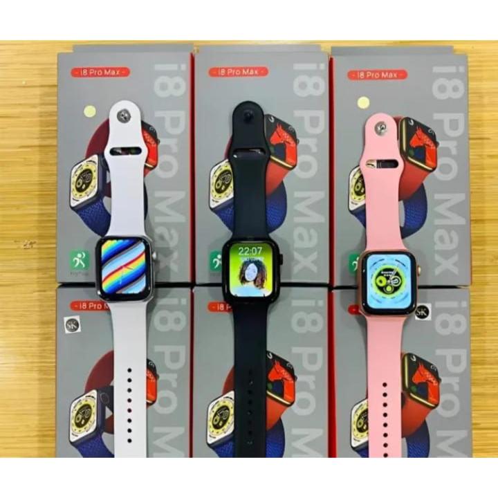 i8 Pro Max Smart Watch | Series 7 | New Smartwatch Latest 2022 | For IOS and Android | sports fitness Watch | Hi watch i8 pro smart watch | Bluetooth Calling Scroll feature Full Screen Touch | i8 pro max smartwatch | Smart watches for men