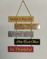 Wooden | Wall Hanging | Quotes & Rules – Decorative Home | Office Kitchen & Bathroom Wall Decoration by Woodland Furniture. 