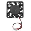 12V 2 Pin 40mm Computer Cooler Small Cooling Fan PC Black F Heat sink. 