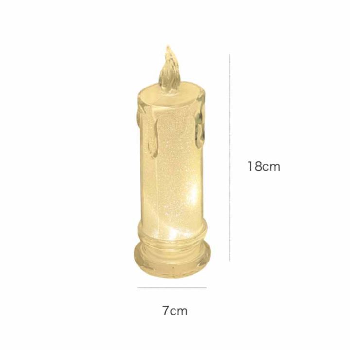 Lights Ins Emulation Candle Led Night Light Unplugged Bedroom Bedside Sleeping Light Atmosphere Decoration Lamp