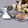 Pocket Mirror Fashion Women Ladies Cosmetic Folding Portable Double Sided Compact Pocket Makeup Mini Mirrors. 