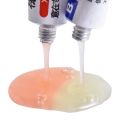Super Strong Epoxy Clear Glue AB Adhesive  Fix Plastic ,Metals ,Glass, Rubber, Meta, Wood & Ceramics 2 Pcs. 