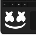 Marshmello EDM DJ Vinyl Decal Laptop Stickers, Laptop Stickers by Sticker Studio. 