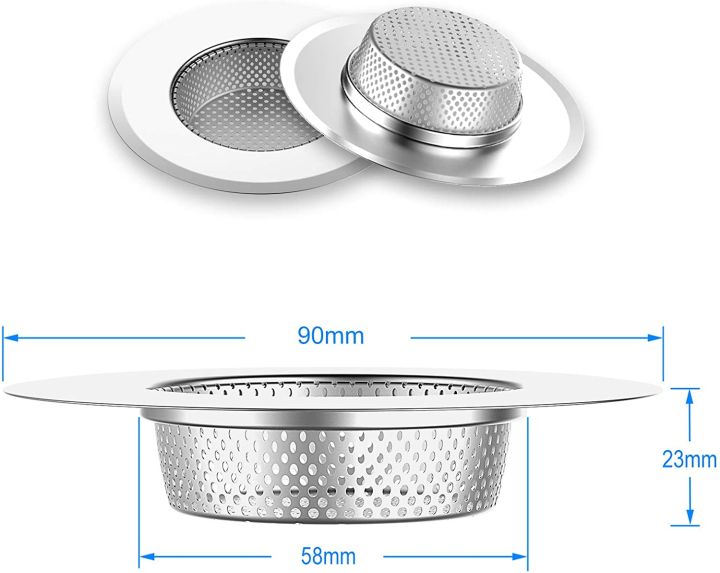 Helect%202-Pack%20Kitchen%20Sink%20Strainer%20Stainless%20Steel,%20Only%20Suitable%20for%20Sink%20Plug%20Holes%20with%20Diameters%20>%2060mm%20and%20Depths%20>%2025mm%20-%20Image%204