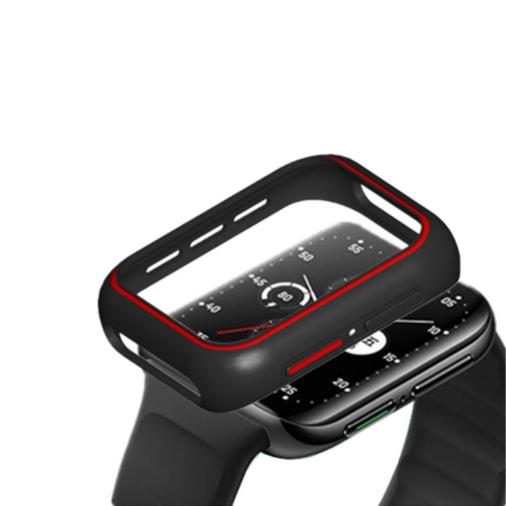 Smart Watch Protective Case Soft TPU Protective Case for OPPO Watch 2 42/46mm Cover Bumper Protector Shell for OPPO Watch 2 Smart Watch Accessories Full Screen Soft Silicone Protective Cover HOME