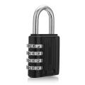 2x Weatherproof Security Padlock Outdoor Heavy Duty 4-Digit Combination Lock. 