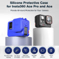 Silicone Camera Protectiv Camera Protector Case Lense Cover 2 Straps For Insta Ace Pro/insta Ace Camera. 