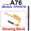 Fingerprint Sensor Flex Cable For OPPO A72 A74 A76 A77 A77S 4G 5G Touch Power Button Finger Print Sensor Flex Ribbon Parts. 