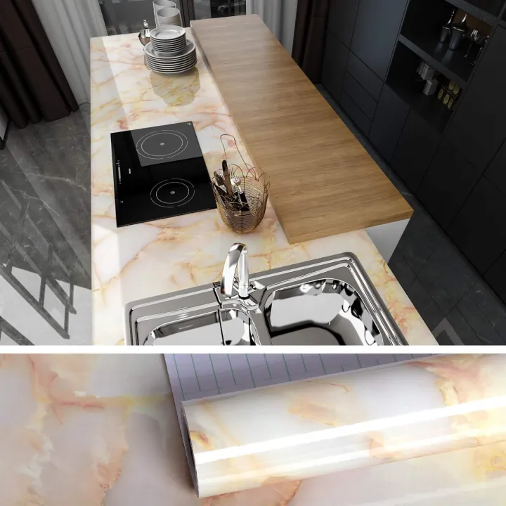 Marble%20Paper%2060x200CM,%20Self%20Adhesive%20Vinyl%20Film%20for%20Furniture%20Decorative%20Matte%20Granite%20Sticker%20Back%20Plastic%20Roll%20Wallpaper%20for%20Table%20Kitchen%20Bathroom%20Countertop%20Cabinets%20Shelves%20-%20Image%207