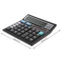 Digital Battery Power Large Display Office Desktop Calculator CT-512. 