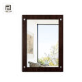 Fabulous Wood Plain Dressing Mirror Rectangular Wall Mounted Mirror by Wood Line Furniture. 