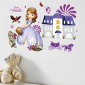 Cartoon Lovely Princess Sofia Dance Children Kids Bedroom Computer Decoration Wall Stickers Decal Art Mural. 