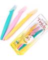 Tinkle 3 Pcs Set - Ladies Eyebrow Razor, Zigzag Razor, Safety Razor For Girls, Face Razor, Body Razor For Women, Eyebrow Shave, Eyebrow Trimmer, Face Epilator, Eye Forehead Shaver, Grooming Eyebrow Shaper, Stainless Steel Razor, Facial Hair Removal. 