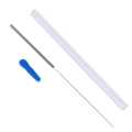 Acupuncture Needles (Dry Needles Physiotherapy) (Size 0.35x75) 3 CUN, 100 Needles Pack with Guided Tube. 