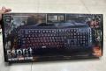 Multimedia RGB Gamaing keyboard Dragon war multimedia RGB  Semi-Mechanical Feeling Gaming Keyboard RGB and Cool LED Backlighting for PC Gaming, Typing, Laptop Black color. 