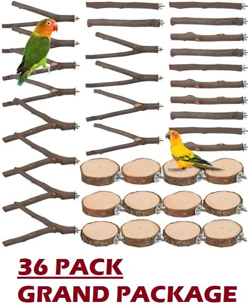 Durable Wooden Perches For Macaw Bird Cages In Europe photo