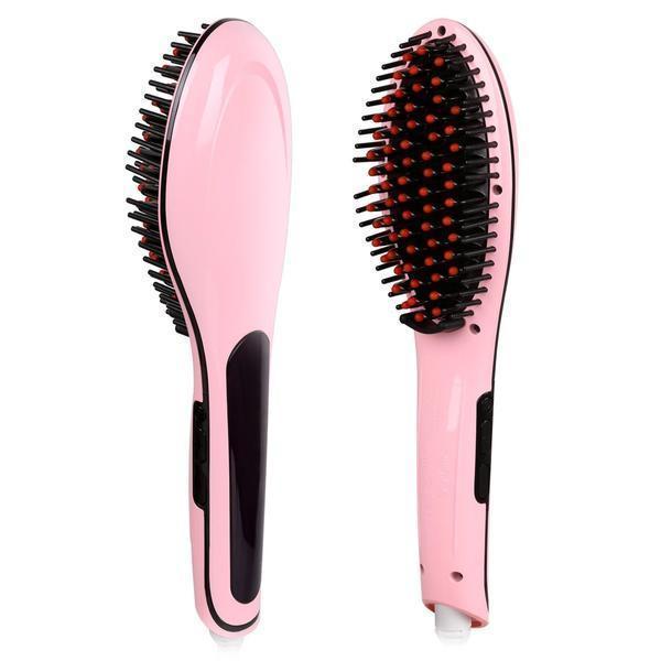 Fast%20hair%20straightener%20brush%20-%20Electric%20Hair%20Styling%20Straightener-%20Pink%20-%20Image%205
