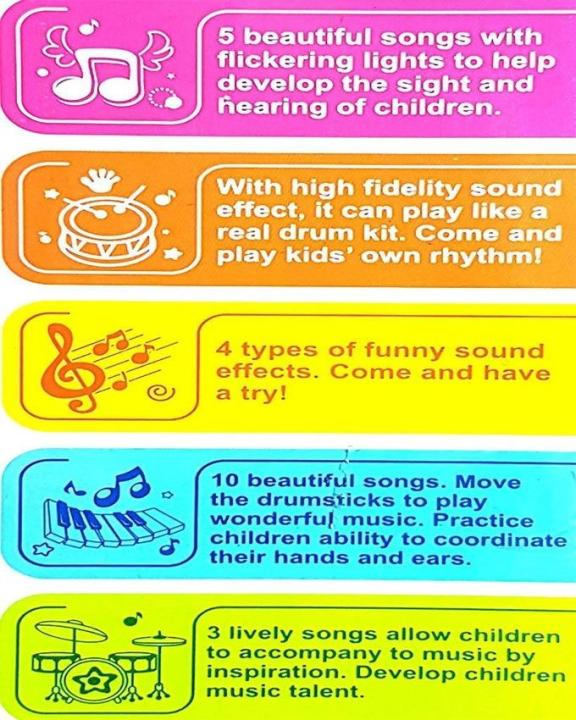 Drum%20Set%20With%20Mic/Drumstick%20For%20Kids%20-%20Image%204