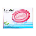 Latalia Glycerine Soap Red With Tea Tree Oil 80gm. 
