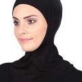 Ninja Nakab Hijab Suitable For Every Scarf, Arabic Hijab Black Women Muslim Hijab Under scarf Cap Trendy Plain Ninja Hijab Full Cover Inner Bonnet Hijab Caps Headscarf Ninja cap. 