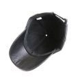 Casual Hat Autumn and Winter Plus Velvet Cap Leather Baseball Cap for Men. 