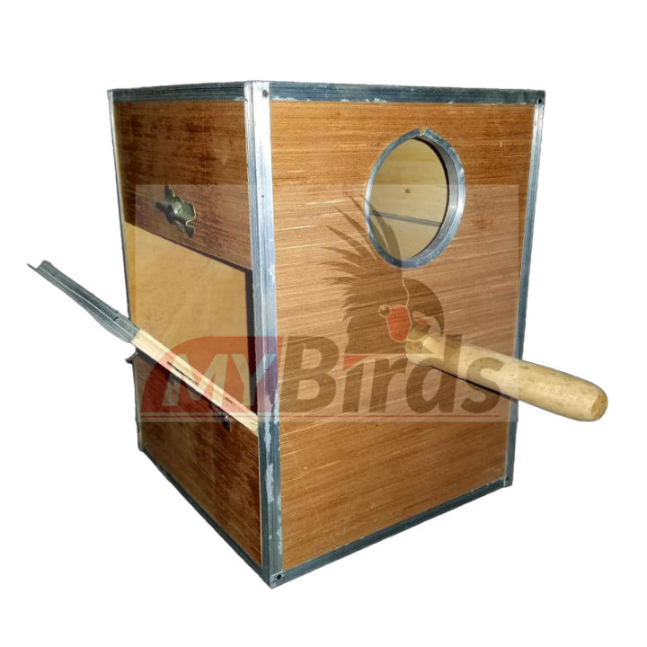 Cockatiel Breeding/Nesting Box. (Double Door) (Fine Quality)