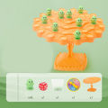 Balance Tree Toy with 45 Dino Chess Pieces Dinosaur Balance Tree Toy Fun Parent-child Interactive Game for Concentration Training Balance Tree Toy Set. 