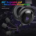 Tronsmart Shadow 7.1 Surround 2.4G Wireless Gaming Headset with for PS5/PS4/PC Computer Headphones, Noise Cancelling Mic, Dynamic 50mm HD driver 3D Bass. 